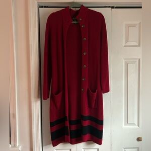 Ralph Lauren Red Knit Sweater